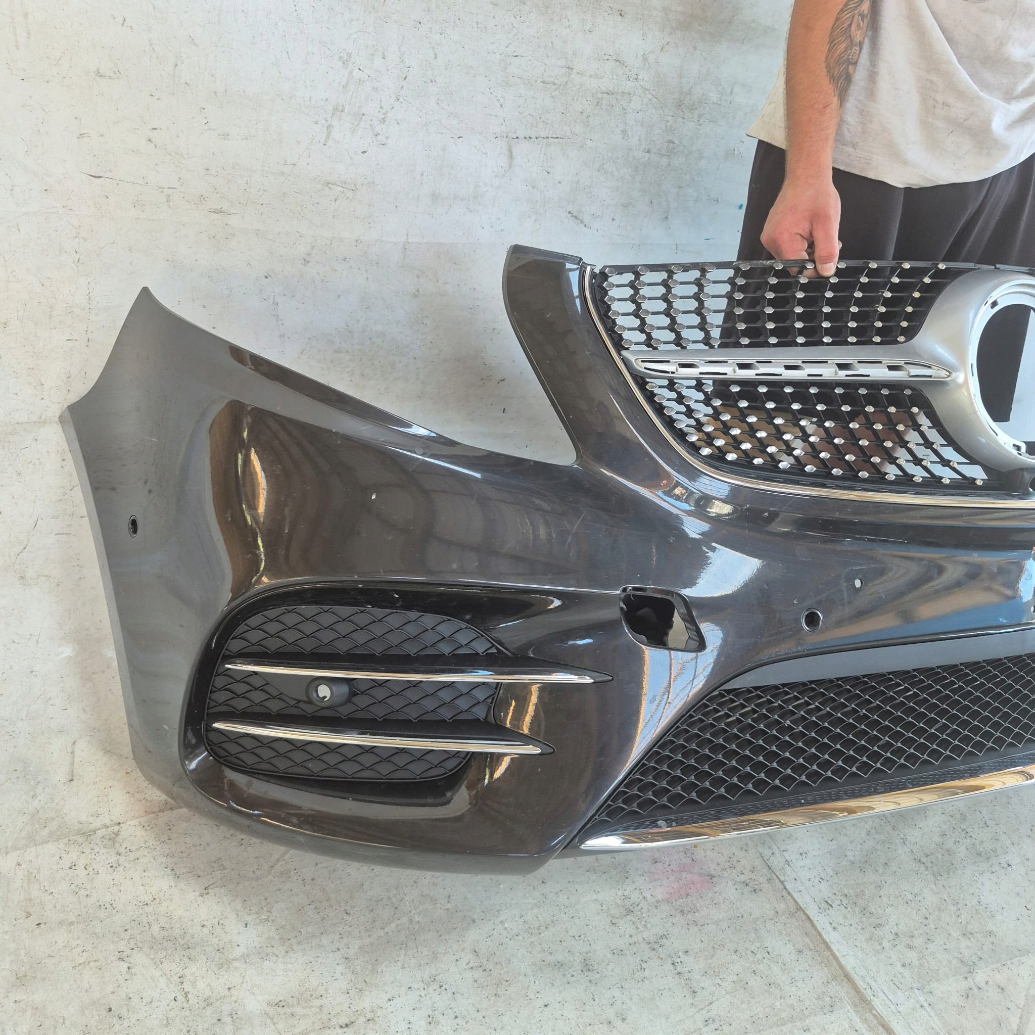 MERCEDES VITO V-KLASA W447 AMG bumper front front grill cover grid