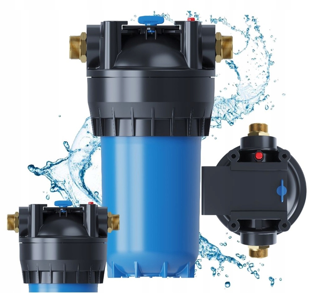 Korpus Aquaphor Gross 10'' z wkładem filtrującym 5 mkr