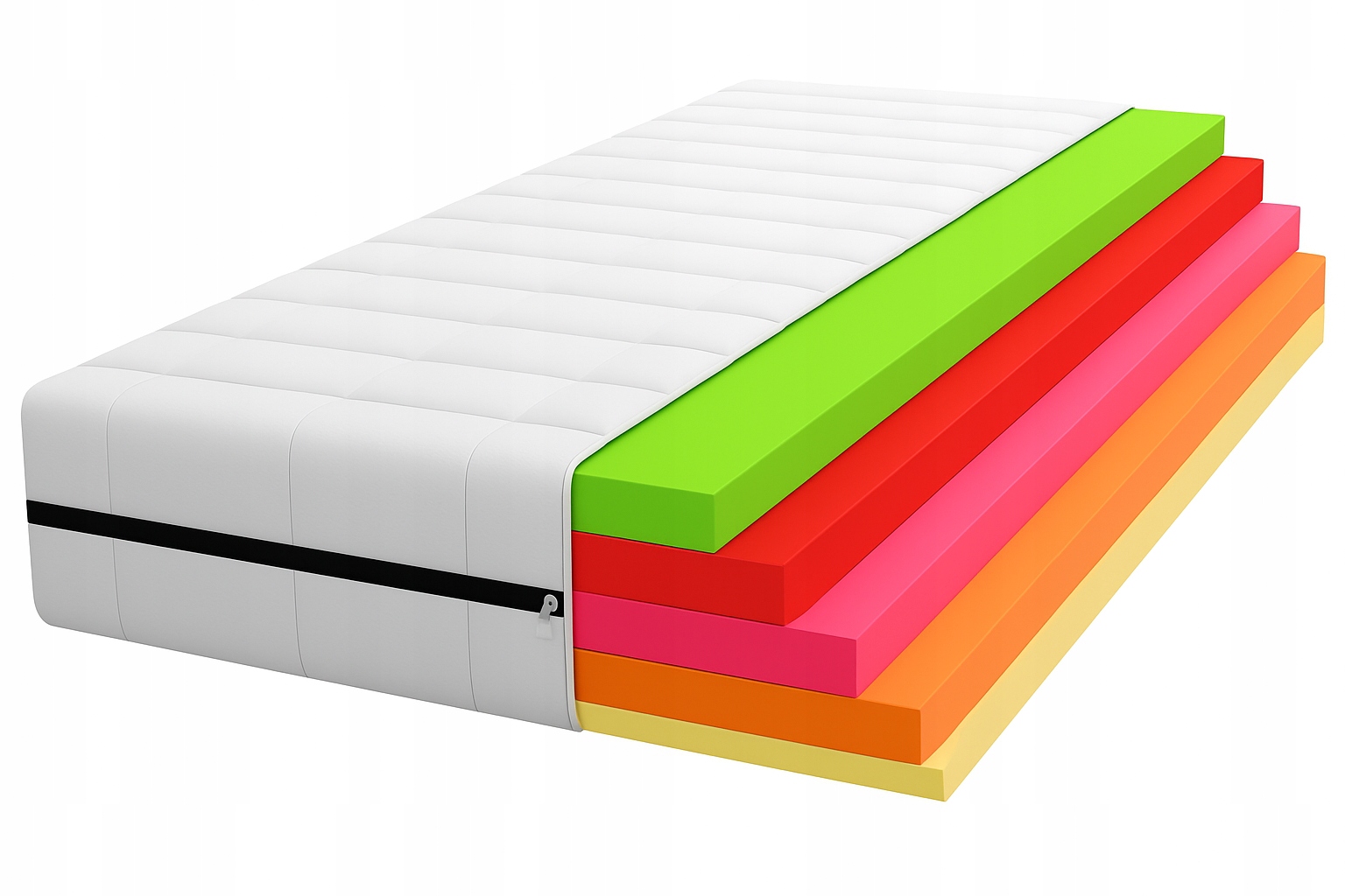 Materac piankowy Arado Top na ból pleców 80x200 wysoki 16cm H3