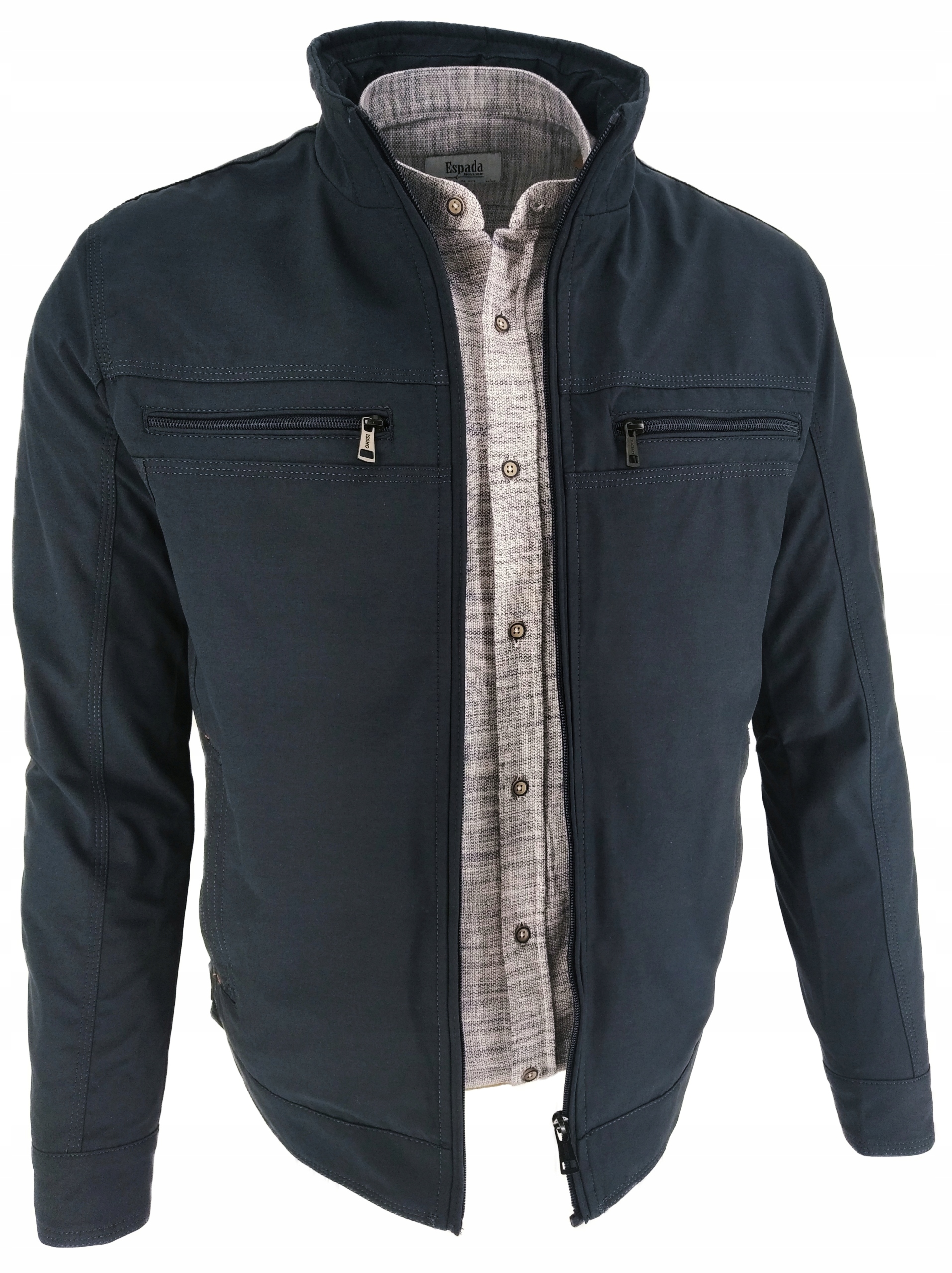 KURTKA MĘSKA PRZEJŚCIOWA GŁADKA 8620 XXL 2XL