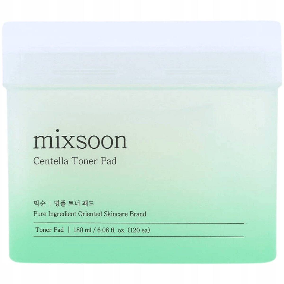 Mixsoon Centella Asiatica Toner Pad 120 kusů Hydratační vločky