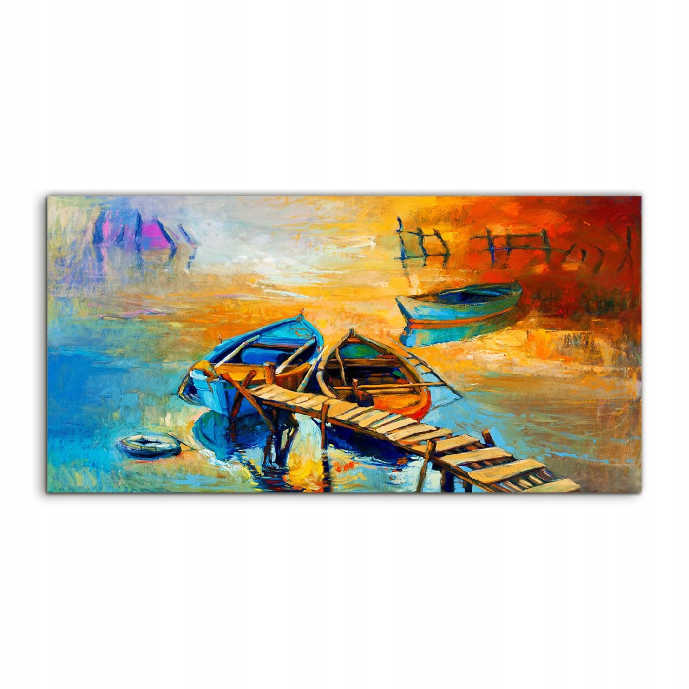 Fotoobraz 100x50 na stenu Lode Prístav Ocean More