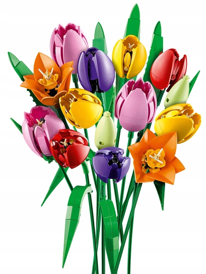 stavebnice Lego 576 dílků Botanicals Kytice tulipánů 11501