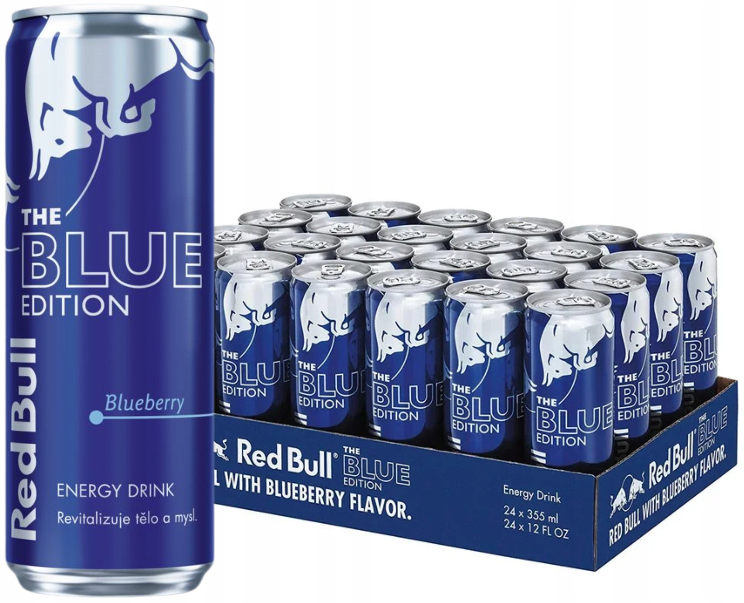 Levně Red Bull The Blue Edition Blueberry 24×355ml