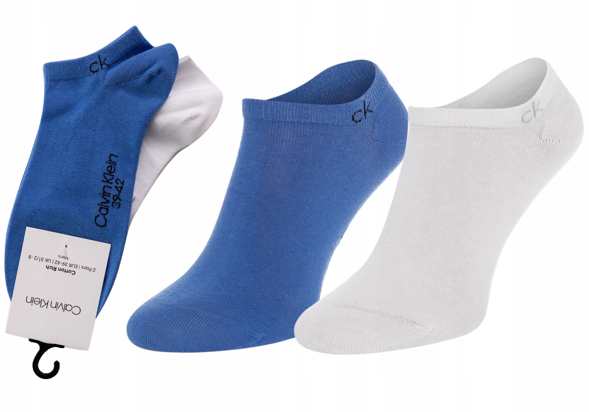 

Calvin Klein Skarpetki Stopki 2 Pary Roz: 39-42