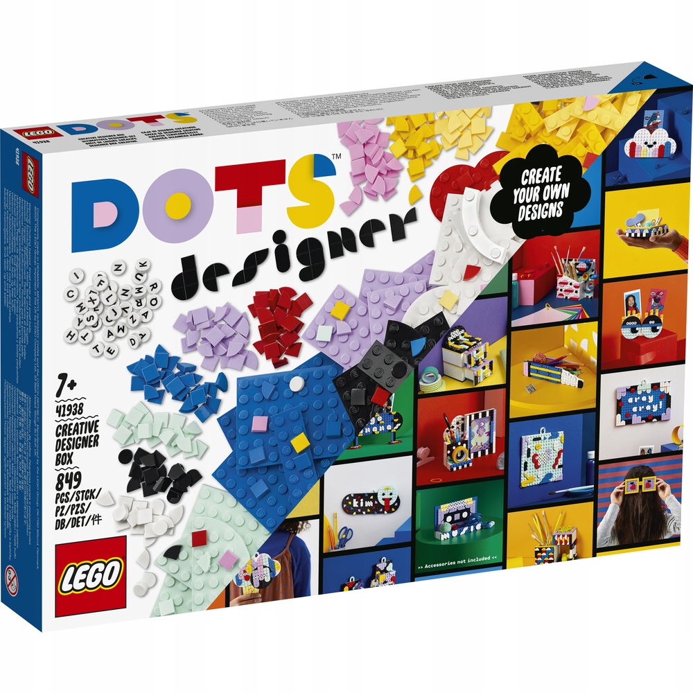 

Lego Dots Zestaw Kreatywnego Projektanta 41938