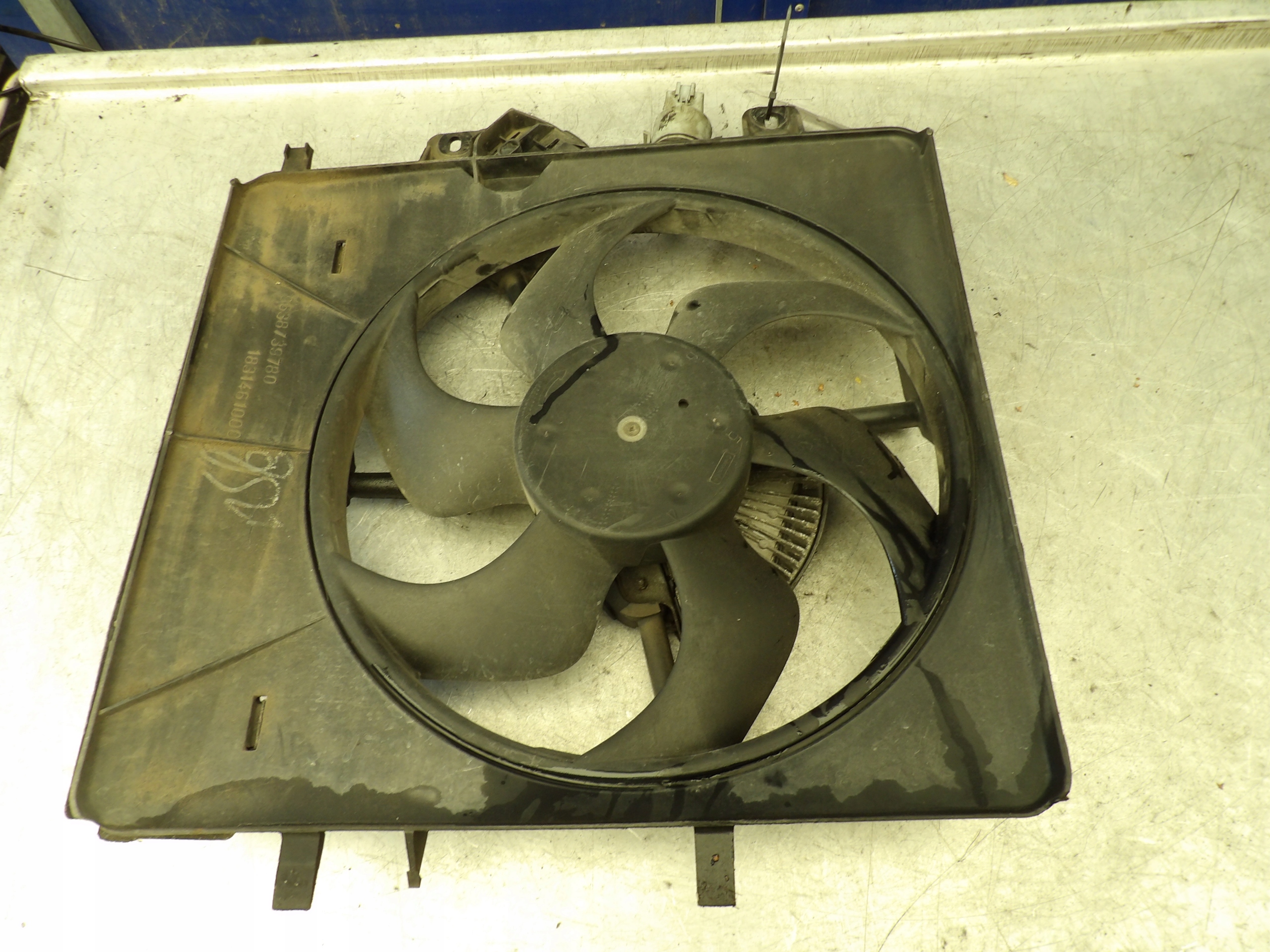 ventilátor chladiče Citroen C2 1,4HDI 9638739780