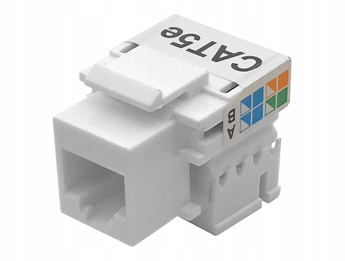 

Gniazdo RJ45 Utp kat5e moduł keystone nieekranowne
