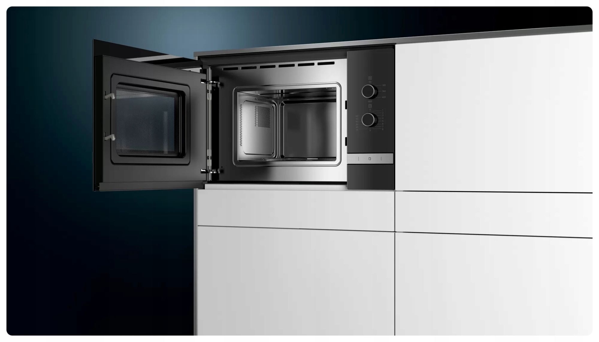 Solidny zestaw AGD SIEMENS do zabudowy kolor czarny/inox z zmywarką 60cm Stan opakowania oryginalne