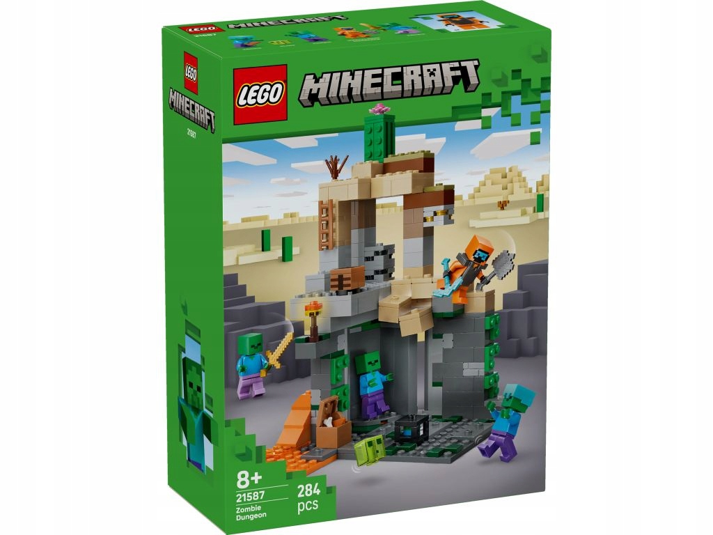 Lego 21587 Minecraft Loch zombie