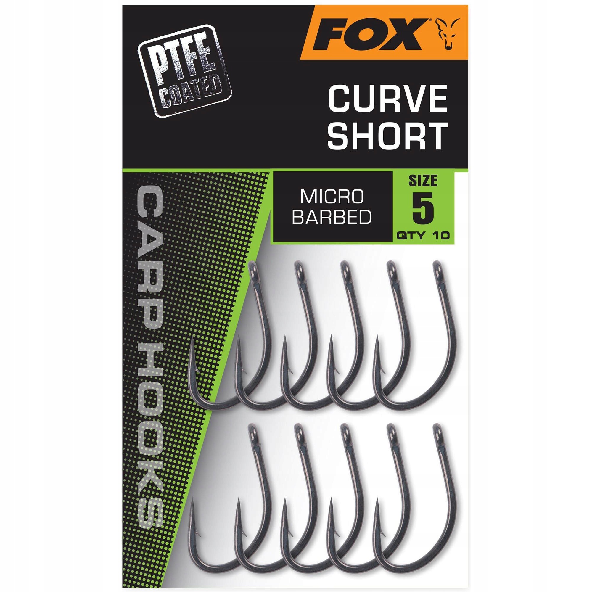 Haczyki Fox Curve Short Micro Barbed 6