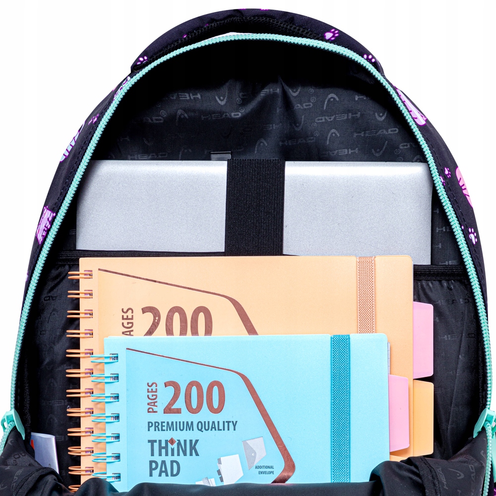 PLECAK TORNISTER SZKOLNY CZARNY KOTKI DLA DZIEWCZYNKI Płeć dziewczynki