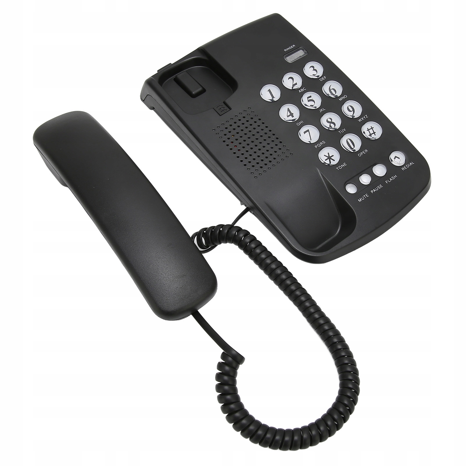 Telefon przewodowy Funkcja gośnomówiąca Lampa byskowa Czysty dźwięk Iw