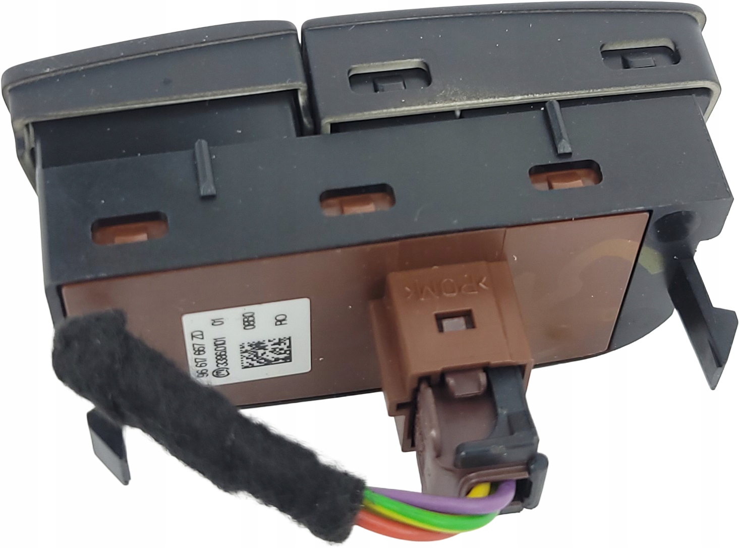 CITROEN C5 III X7 button switch changes of the gear 96617667ZD