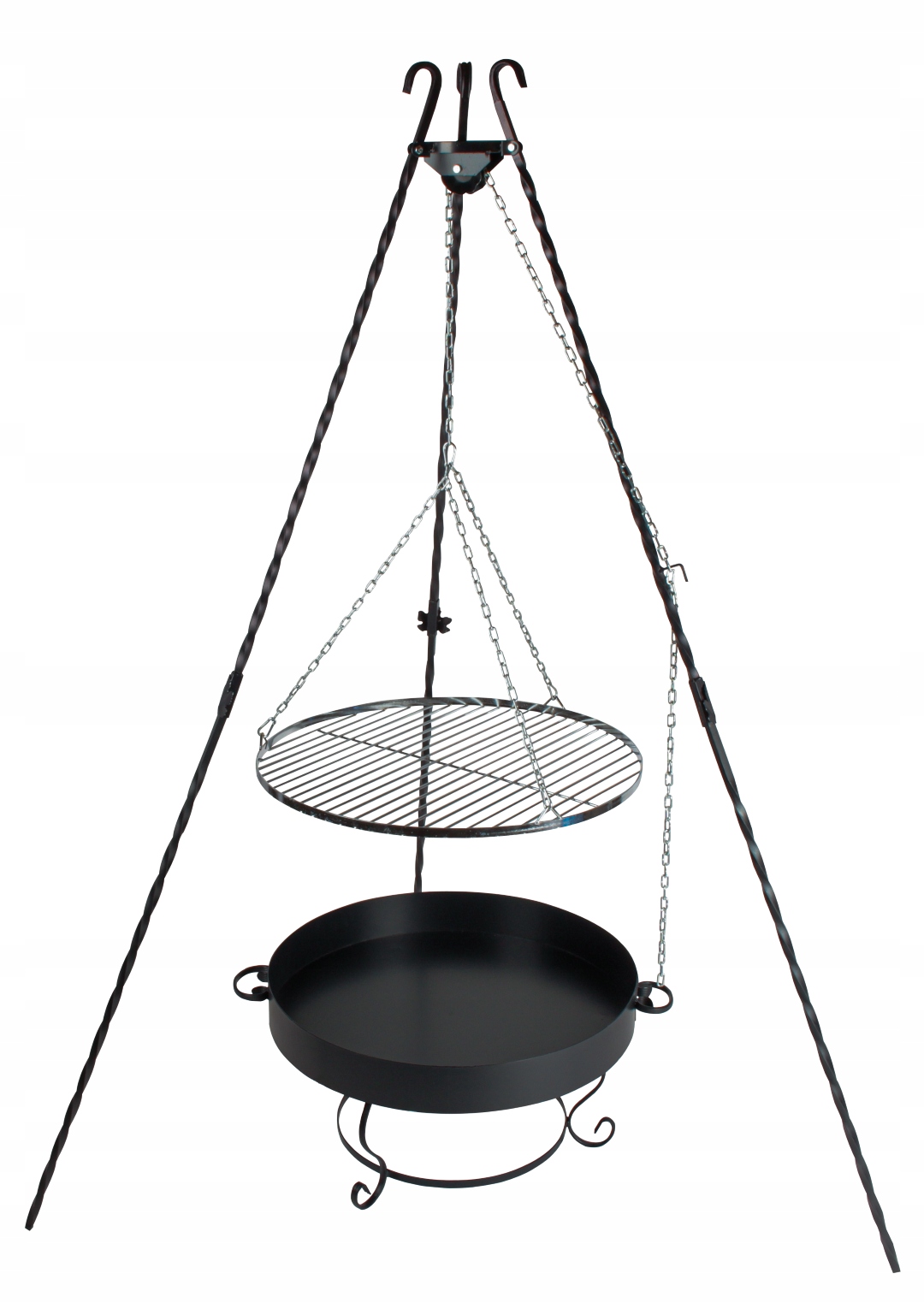 Zahradní Gril Trojnožka Rošt Ohniště 60 CM