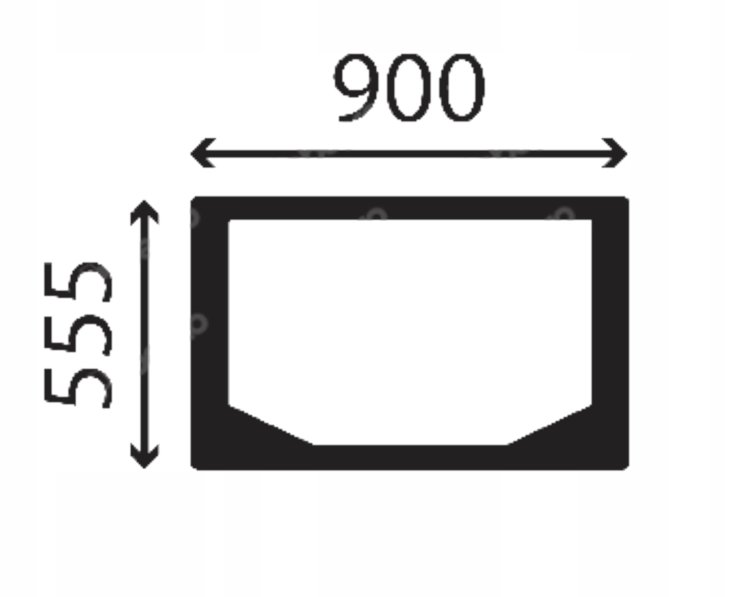 sklo Jcb zadní 336/A8892