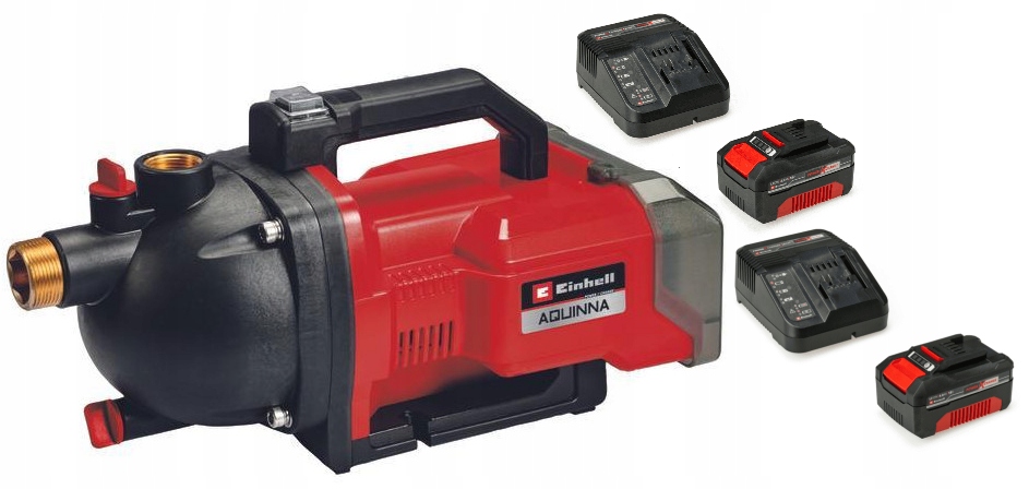 Einhell Zahradní Čerpadlo Aquinna 36/30 4180400 Sada Akumulátor 2X 4,0AH