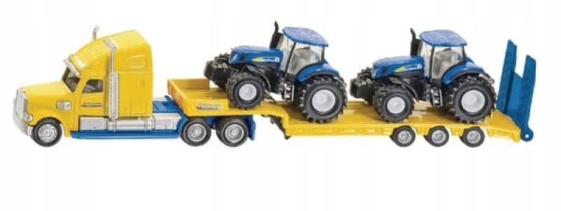 Siku Ciężarówka Laweta New Holland 1:87 Metal Tworzywo od 3 lat Zestaw