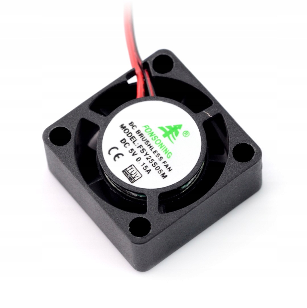 

Wentylator 5V 25x25x10mm 2 przewody