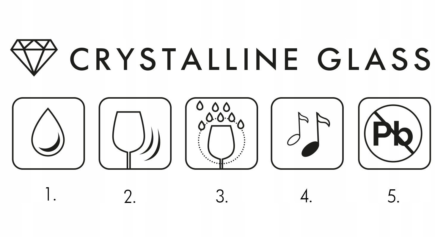 Kieliszki do wódki tequili Lagrima KROSNO 6szt 30ml proste z grubym dnem Pojemność 30 ml