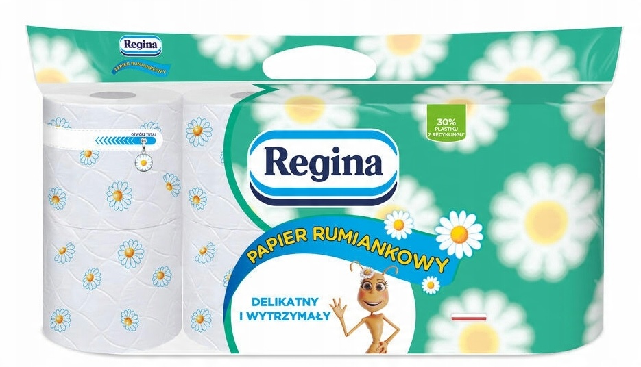 

Regina Papier Toaletowy Rumiankowy 8 rolek 3 warst