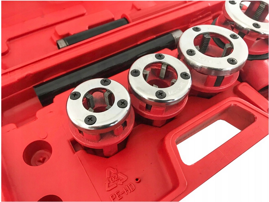 GWINTOWNICA RĘCZNA DO RUR Z GRZECHOTKĄ NARZYNKA 4 Marka Deget