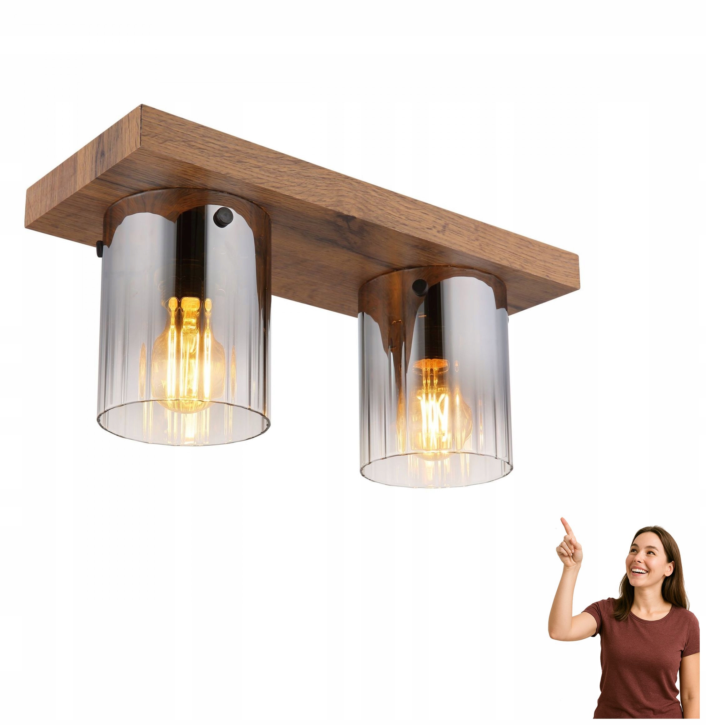 Stropná lampa Underwood 15915-2 Globo