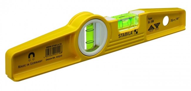 Vodováha 25 cm Stabila magnet 81s Rem