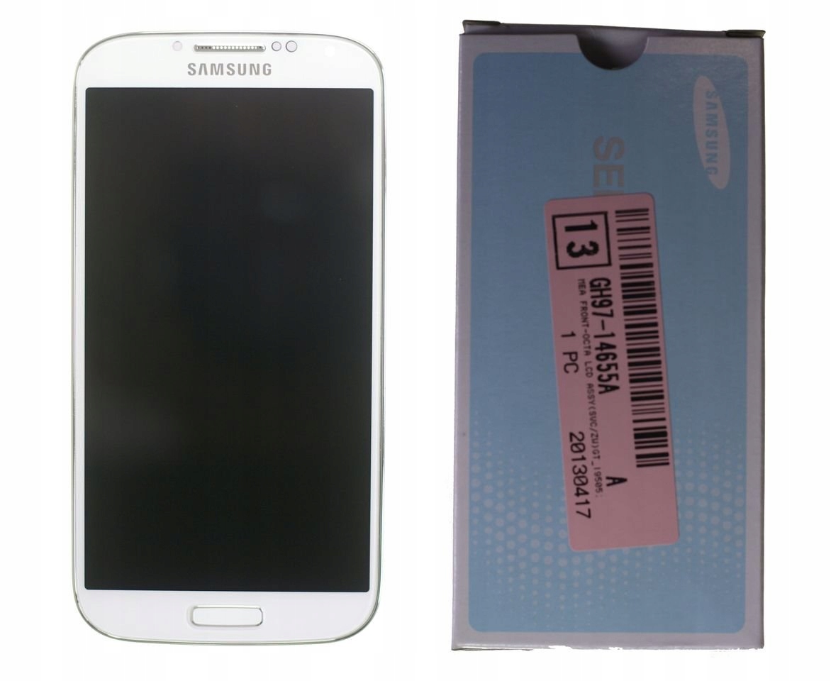 ORYGINALNY WYŚWIETLACZ LCD RAMKA SAMSUNG S4 i9505 EAN (GTIN) 1075608534768