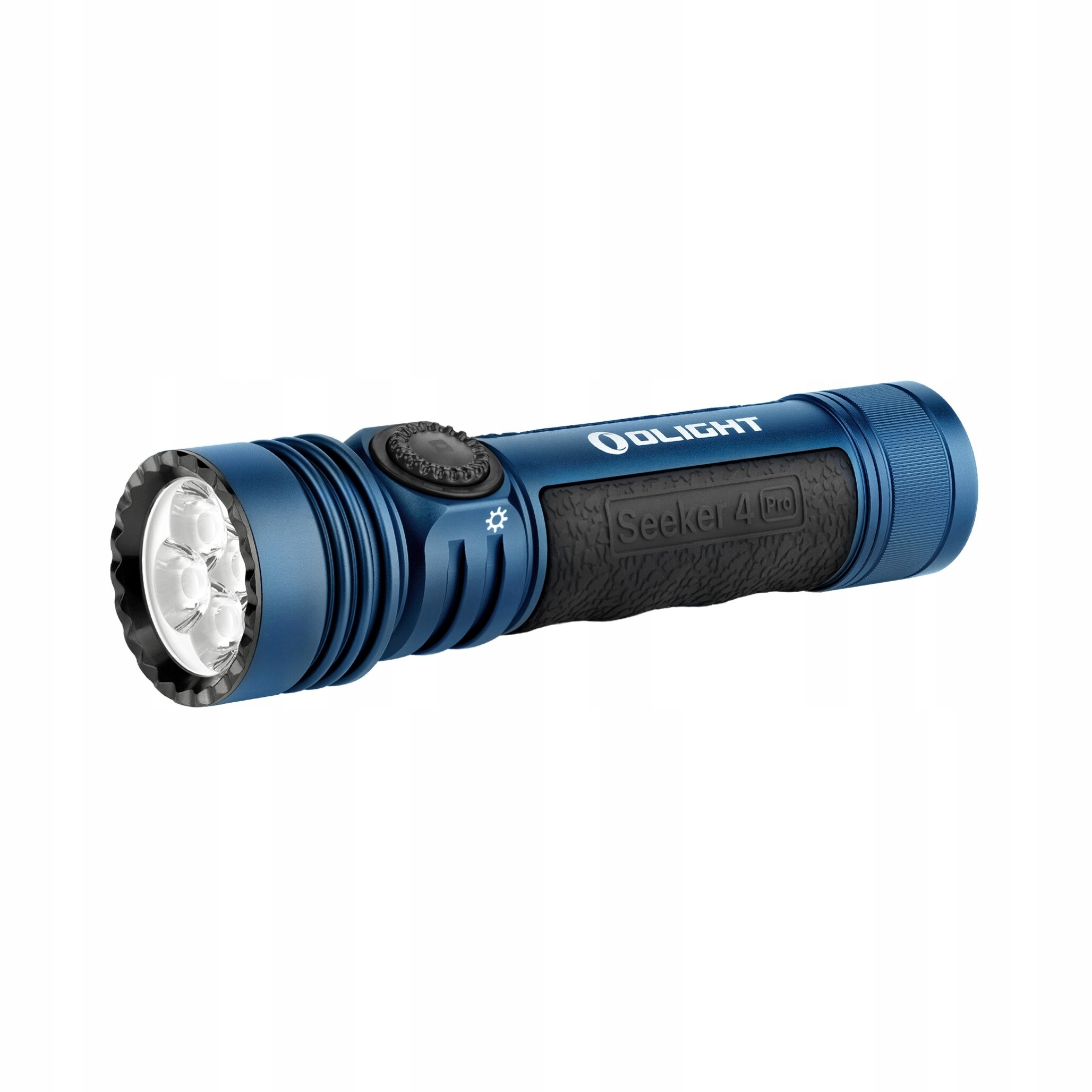 Klasická Led svítilna Olight Seeker 4 Pro modrá 4600lm 260m 15 dnů