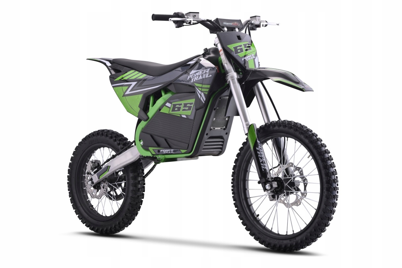 Pojazd Motor Elektryczny Power Trail Zielony Ramiz