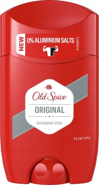 Old Spice Original dezodorant w sztyfcie 4x50ml Waga 94.14 g