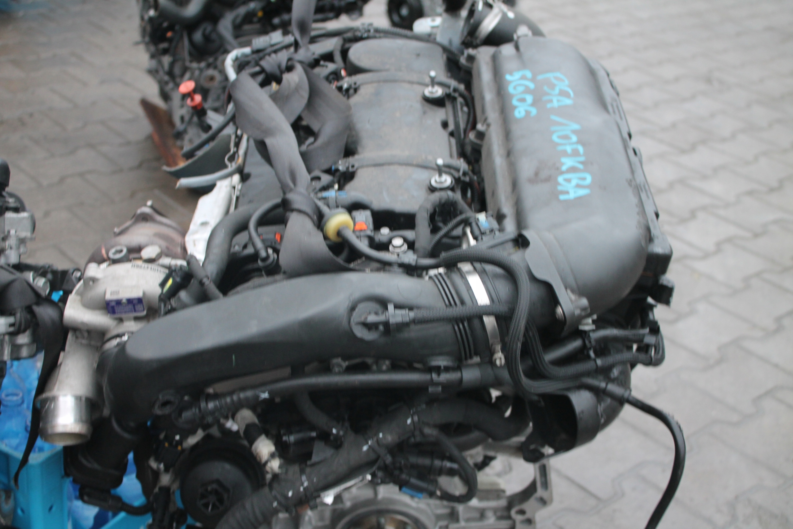 engine complete PEUGEOT CITROEN 60TYS KM PSA 10FKBA 5G06