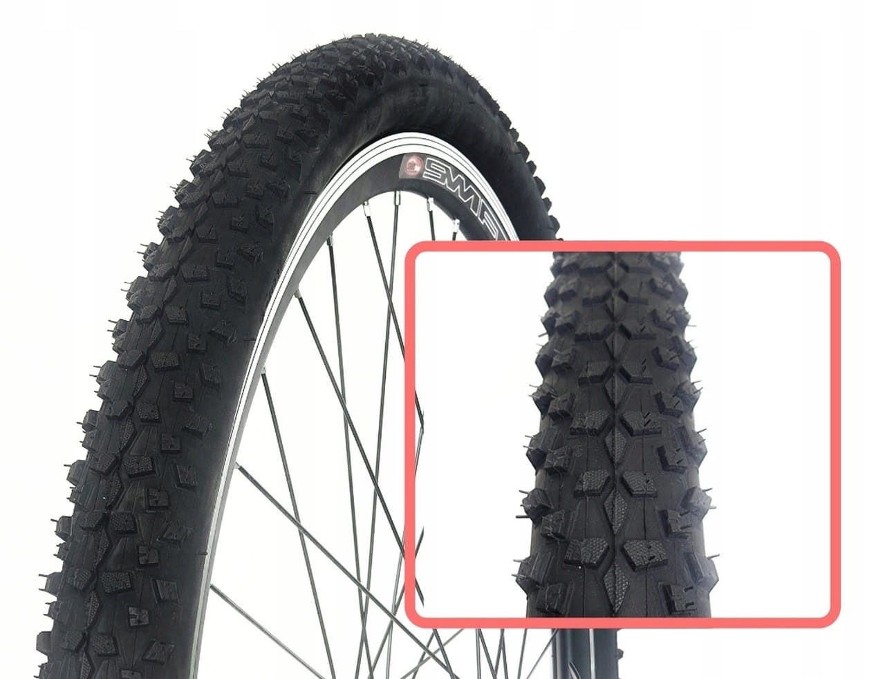 

Opona rowerowa Black1 29x2.10 54-622 + 1mm R-4154