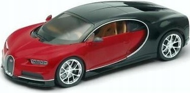 Bugatti Chiron červená černá Model 24077 Welly 1:24