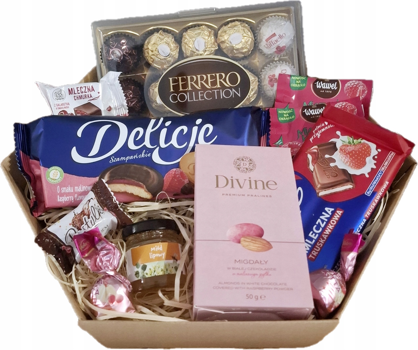 Kosz Prezentowy Box Urodziny 30 40 50 60 70 Walentynki Inne Okazje