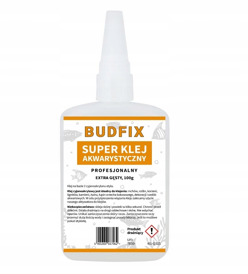 

Klej Akwarystyczny Extra Gęsty 100ML Budfix