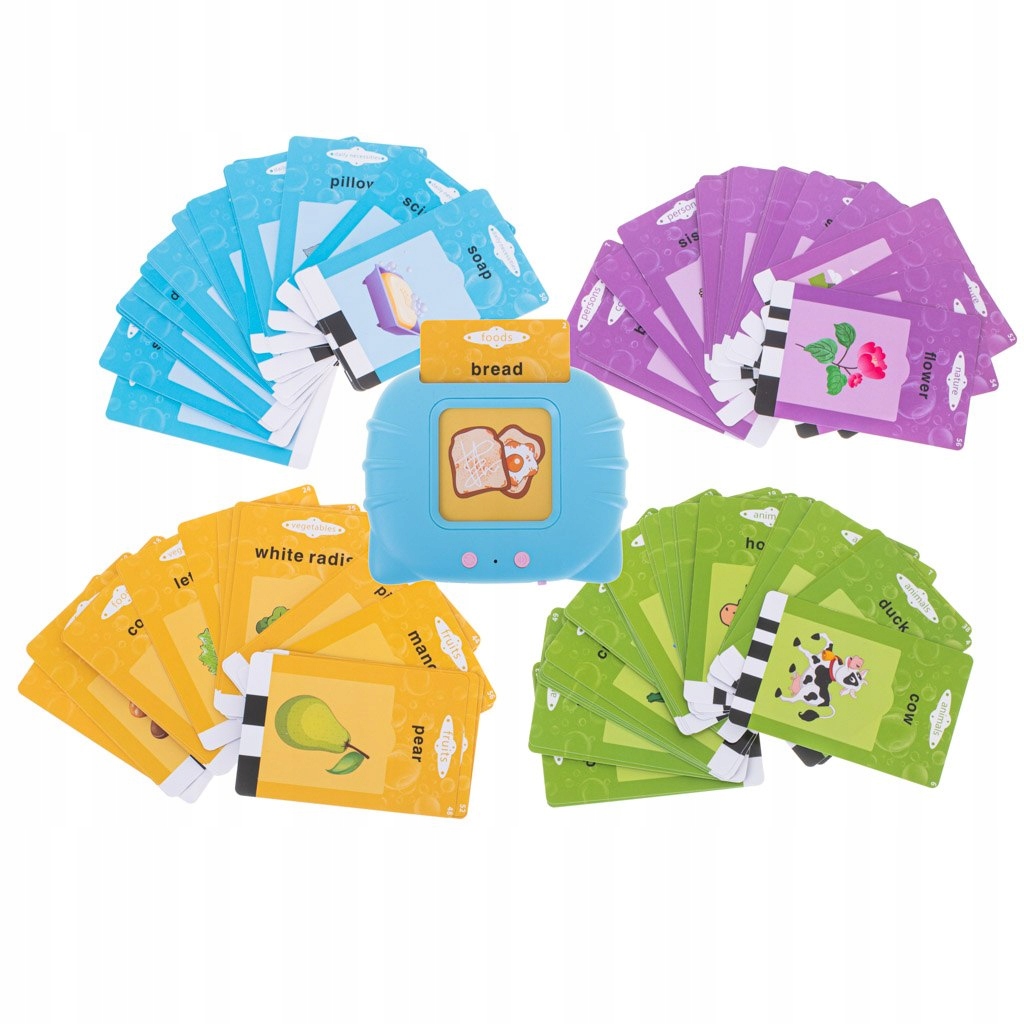 CZYTNIK KART DO NAUKI JĘZYKA ANGIELSKIEGO 224 SŁÓWKA EAN (GTIN) 5903039735866