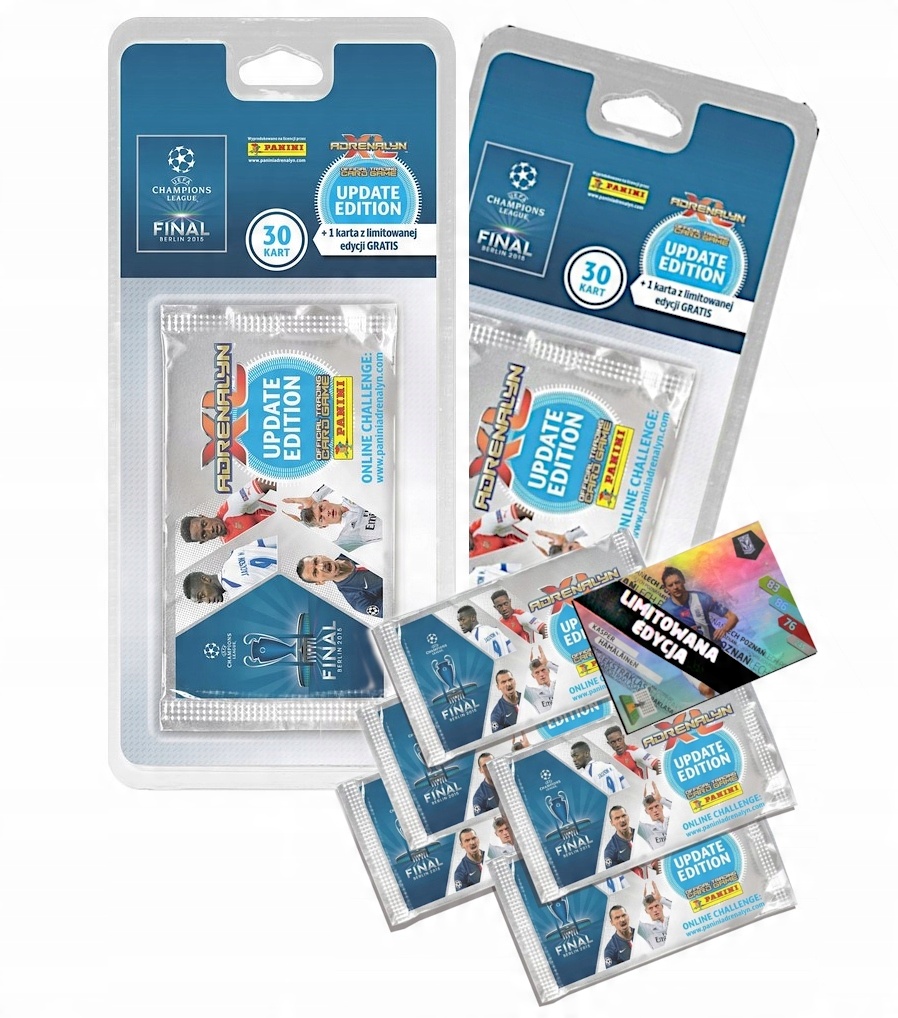 

Panini Uefa 2015 Karty Blister 5+1 31 Szt.