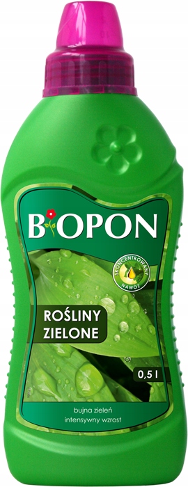 

Biopon nawóz do roślin zielonych 0,5L