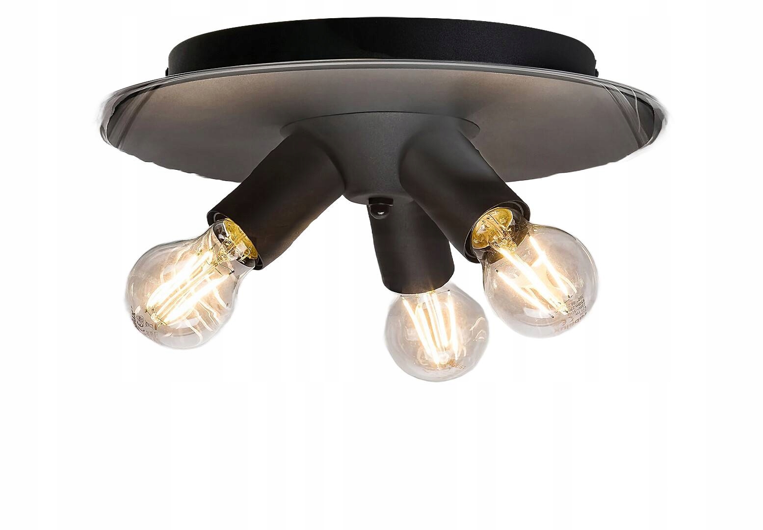 Stropná lampa E27 3x40W farba čierna 3189 Ursula Rabalux