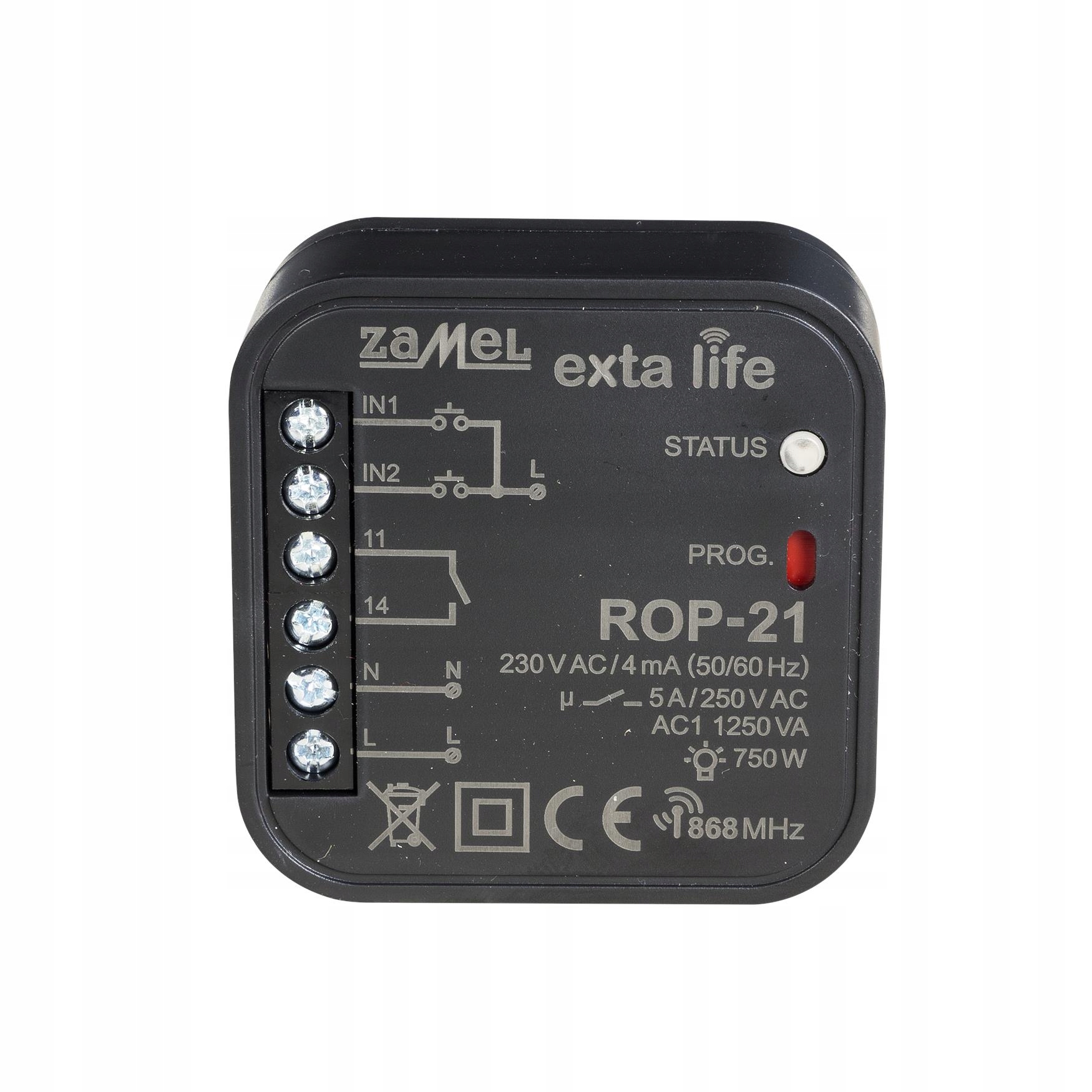 

Radiowy odbiornik dopuszkowy ROP-21 Exta Life Zame