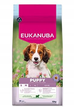Levně Eukanuba Dog Puppy Small&Medium rich in Lamb 12kg