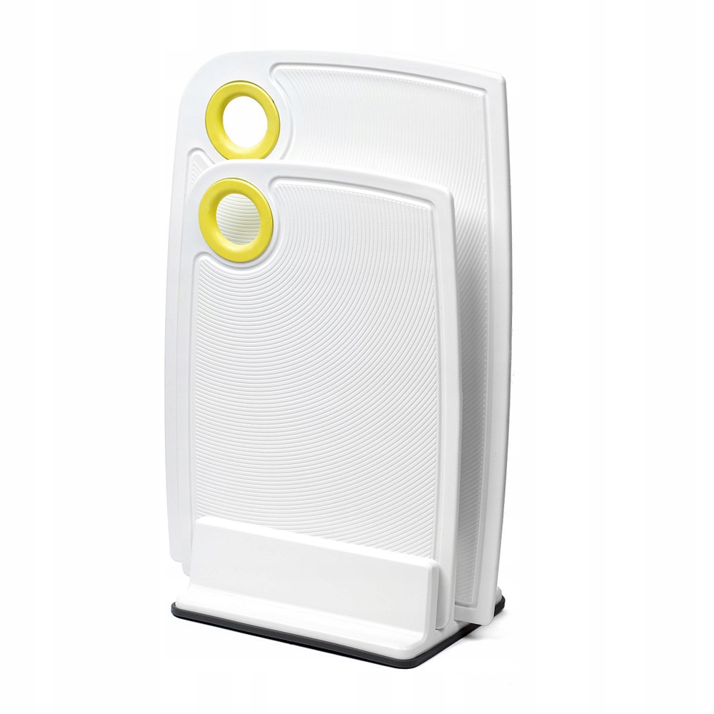 KOMPLET DESEK KUCHENNYCH ZE STOJAKIEM 3 EL. BIAŁE