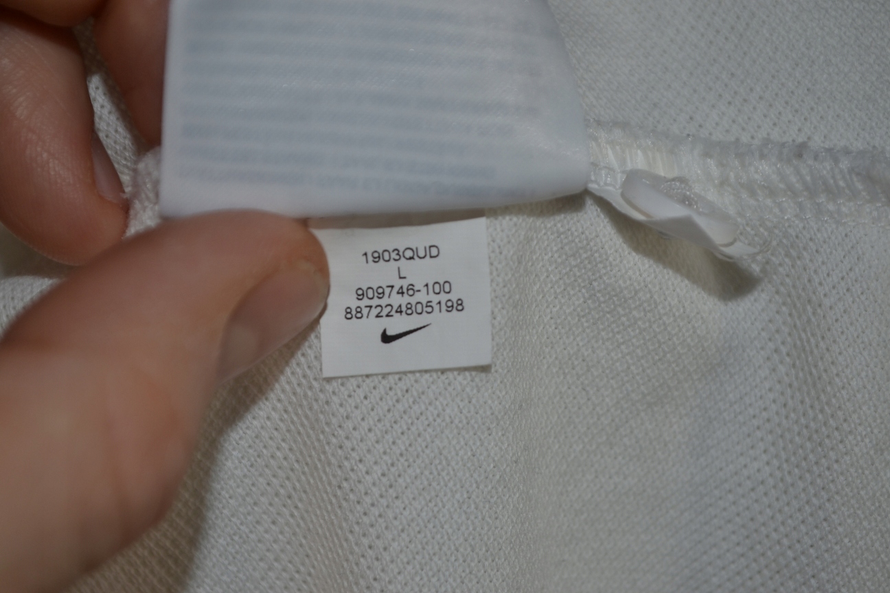 Nike Bawełniana Koszulka Polo Ideał L Materiał dominujący bawełna