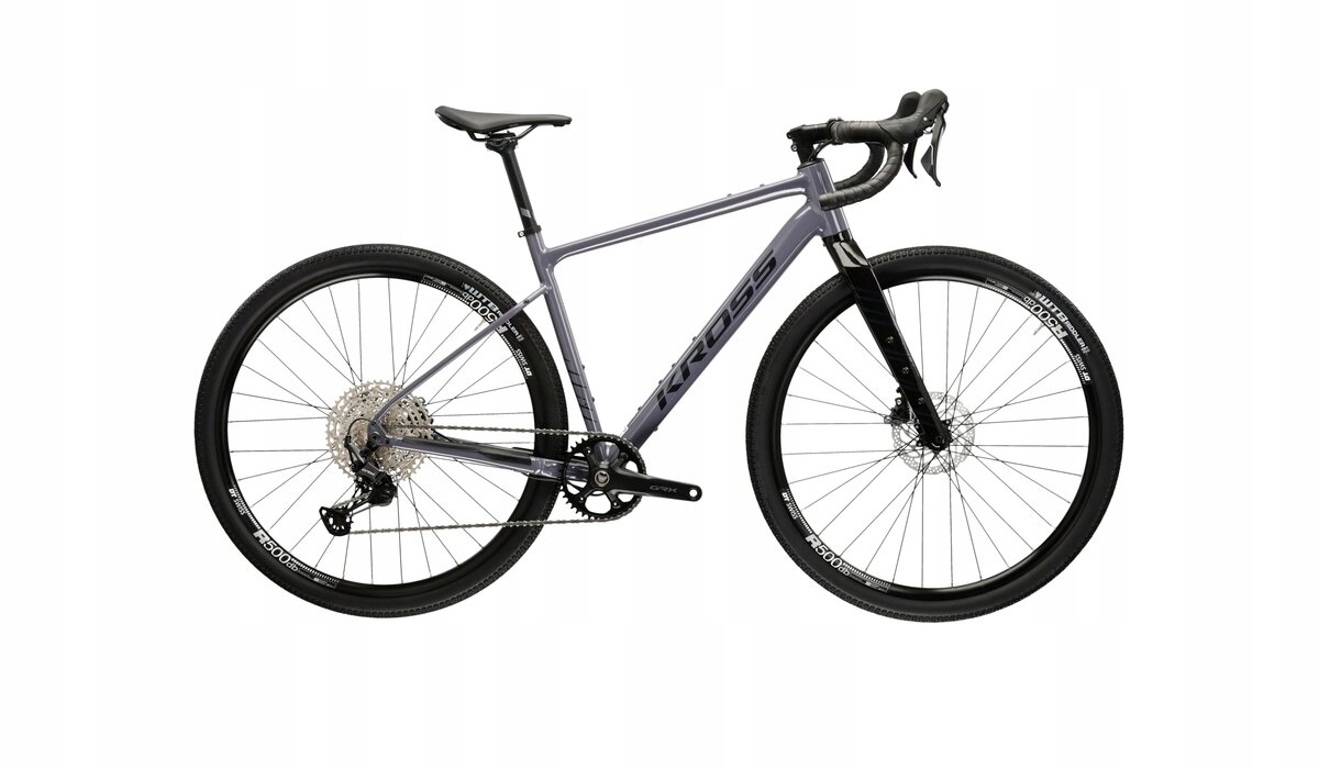 Rower gravel Kross Esker 5.0 Grx 1X12 rama L 20 cali koło 28 " szary