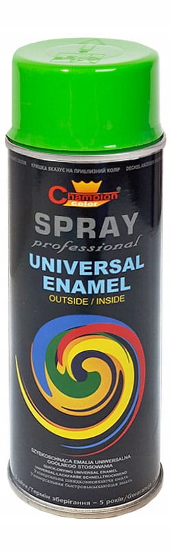 

Farba champion uniwersalna 400ml RAL6018 zielona j