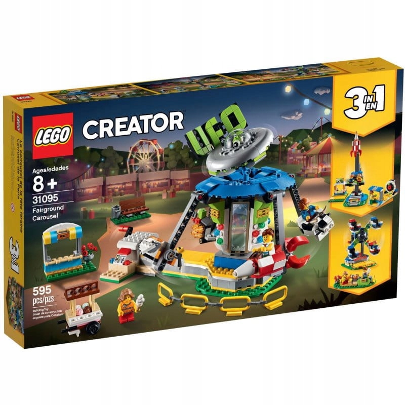 LEGO CREATOR 31095 KARUZELA W WESOŁYM MIASTECZKU
