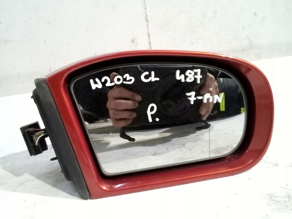 Mercedes W203 CL mirror right el. 7 PIN 487