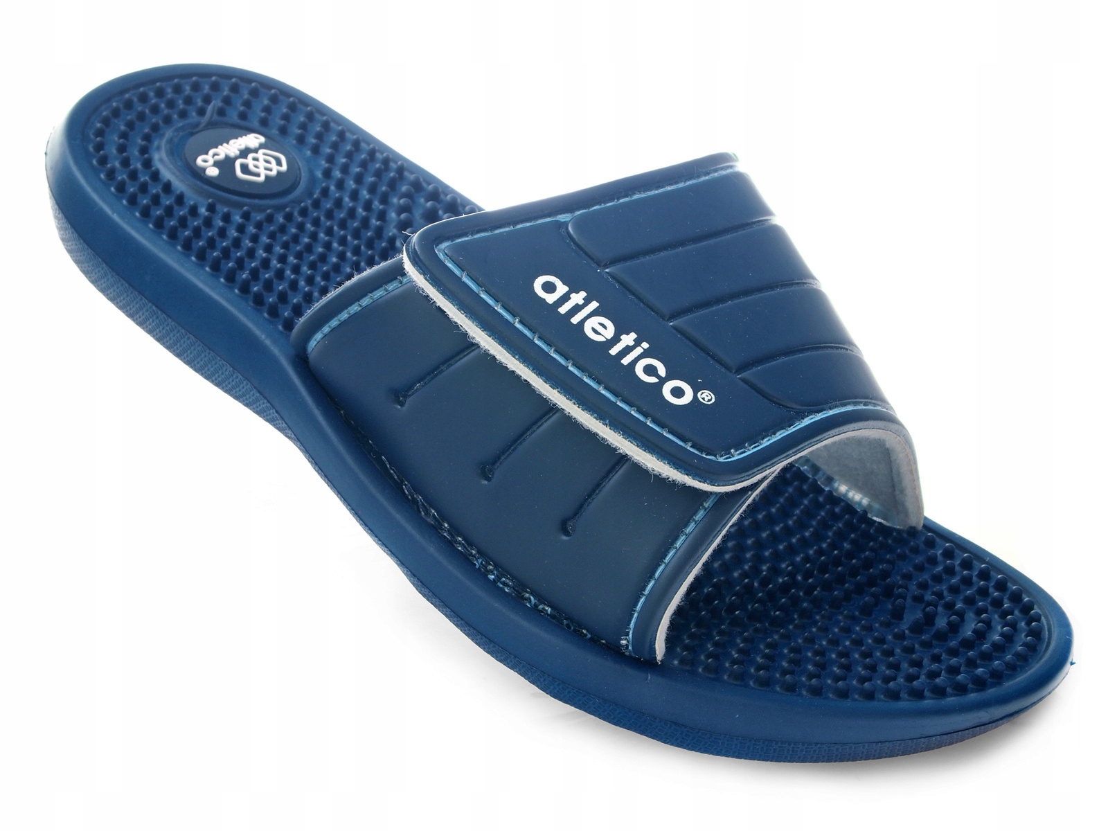 

Klapki damskie fakirki masujące rzep Granatowe 40